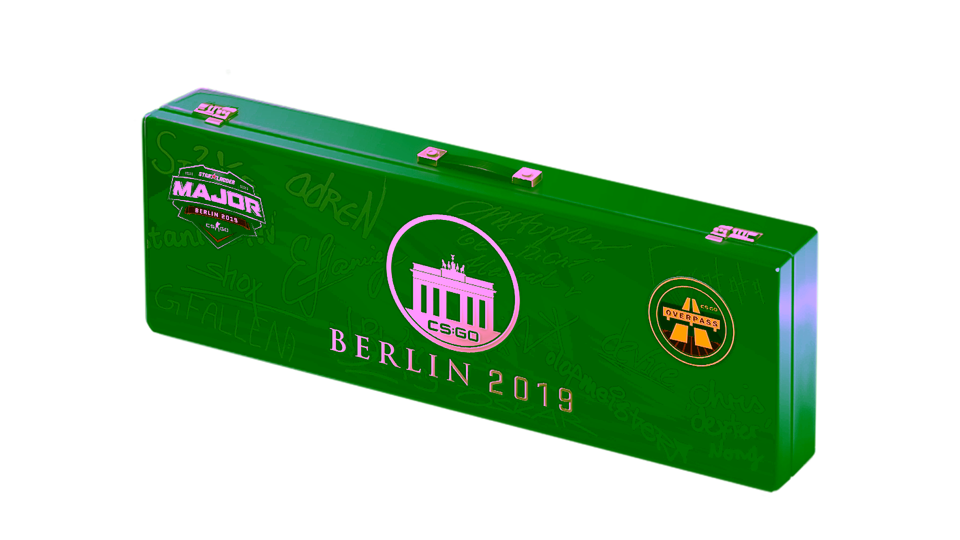 Display for Berlin 2019 Overpass Souvenir Package