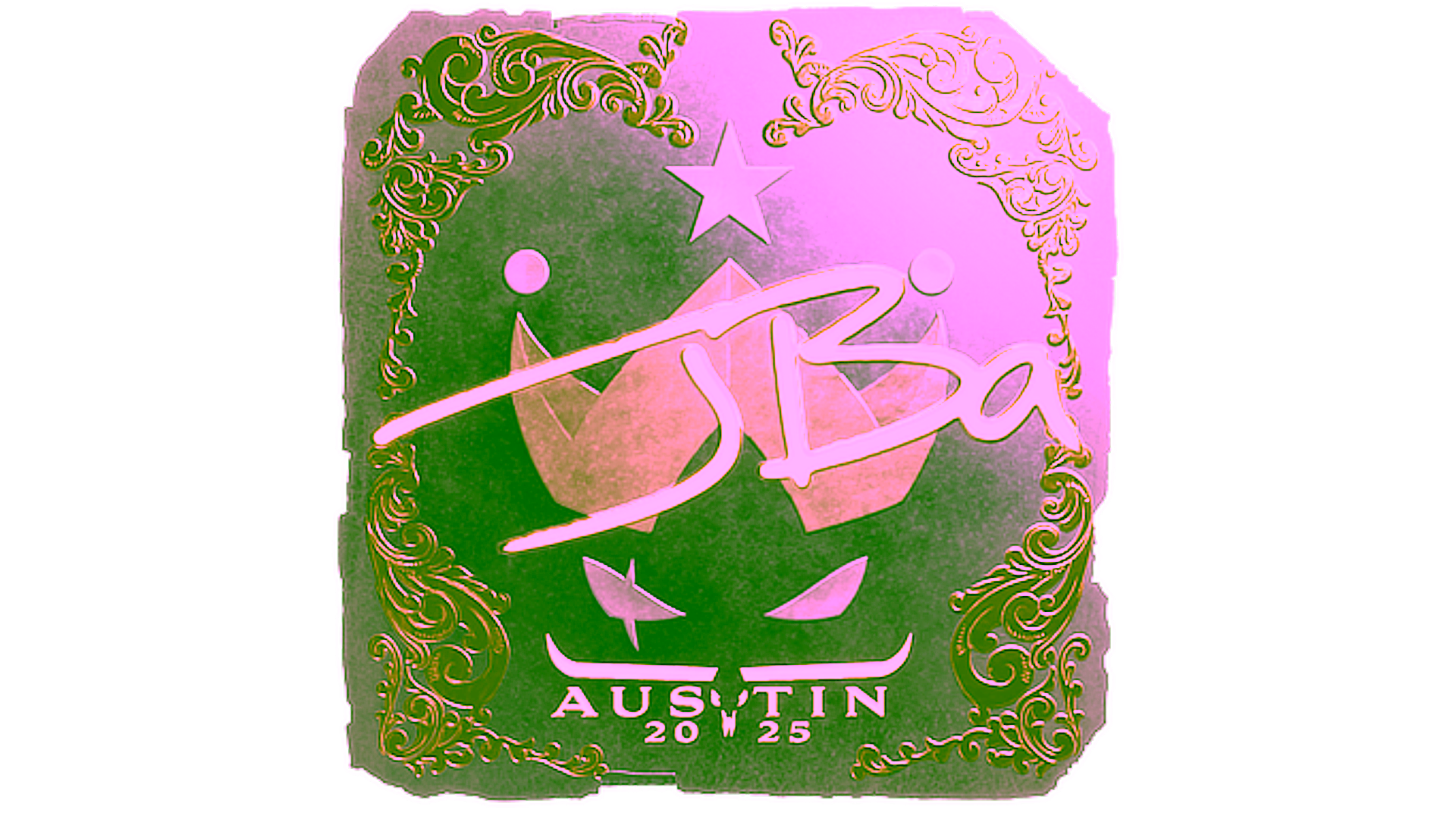 Дисплей для Sticker | JBa (Gold) | Austin 2025
