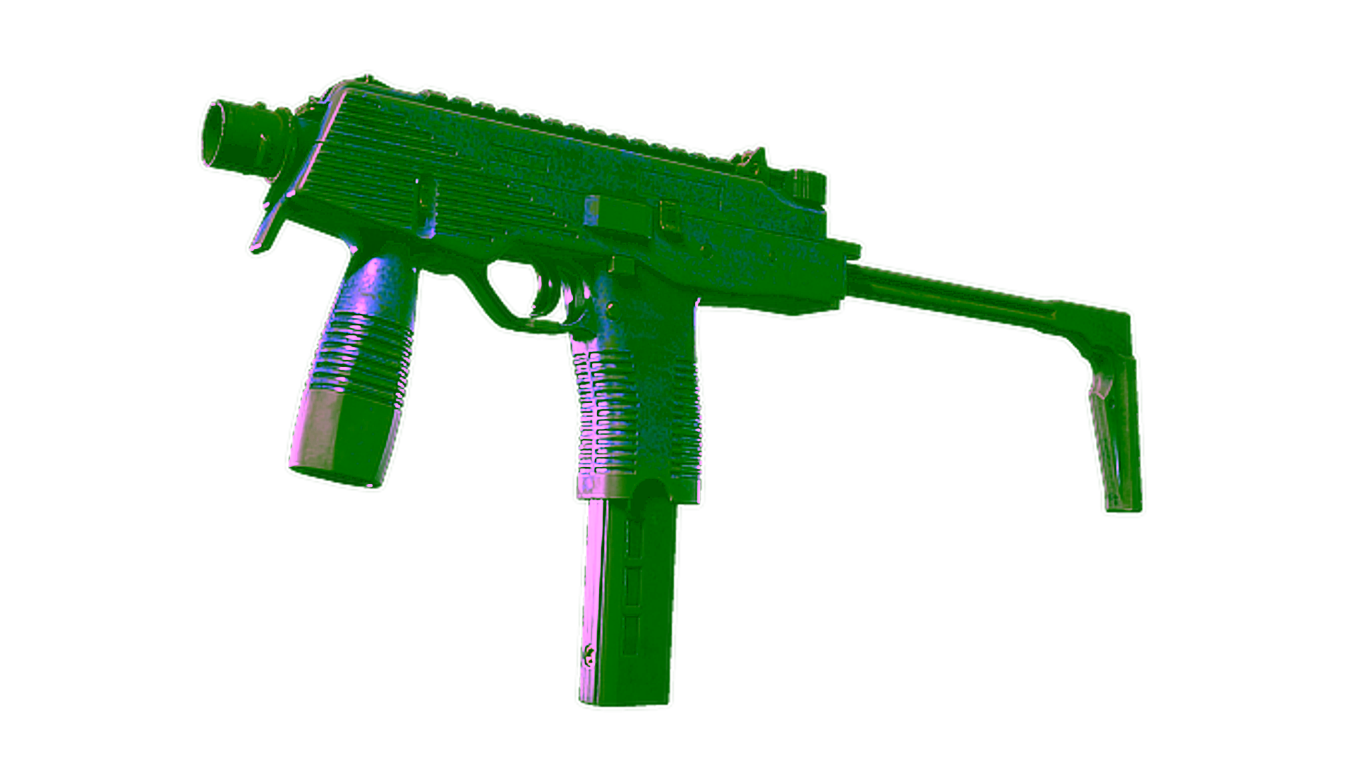 Display for Souvenir MP9 | Buff Blue (Battle-Scarred)