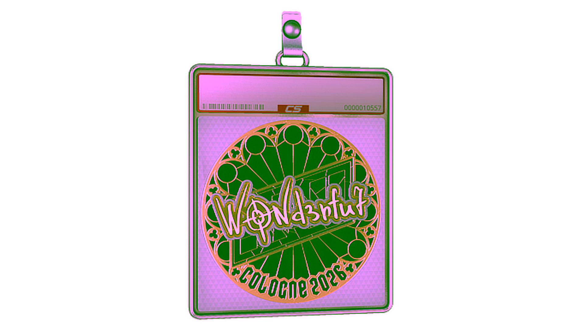 Display for Sticker Slab | w0nderful (Gold) | Cologne 2026