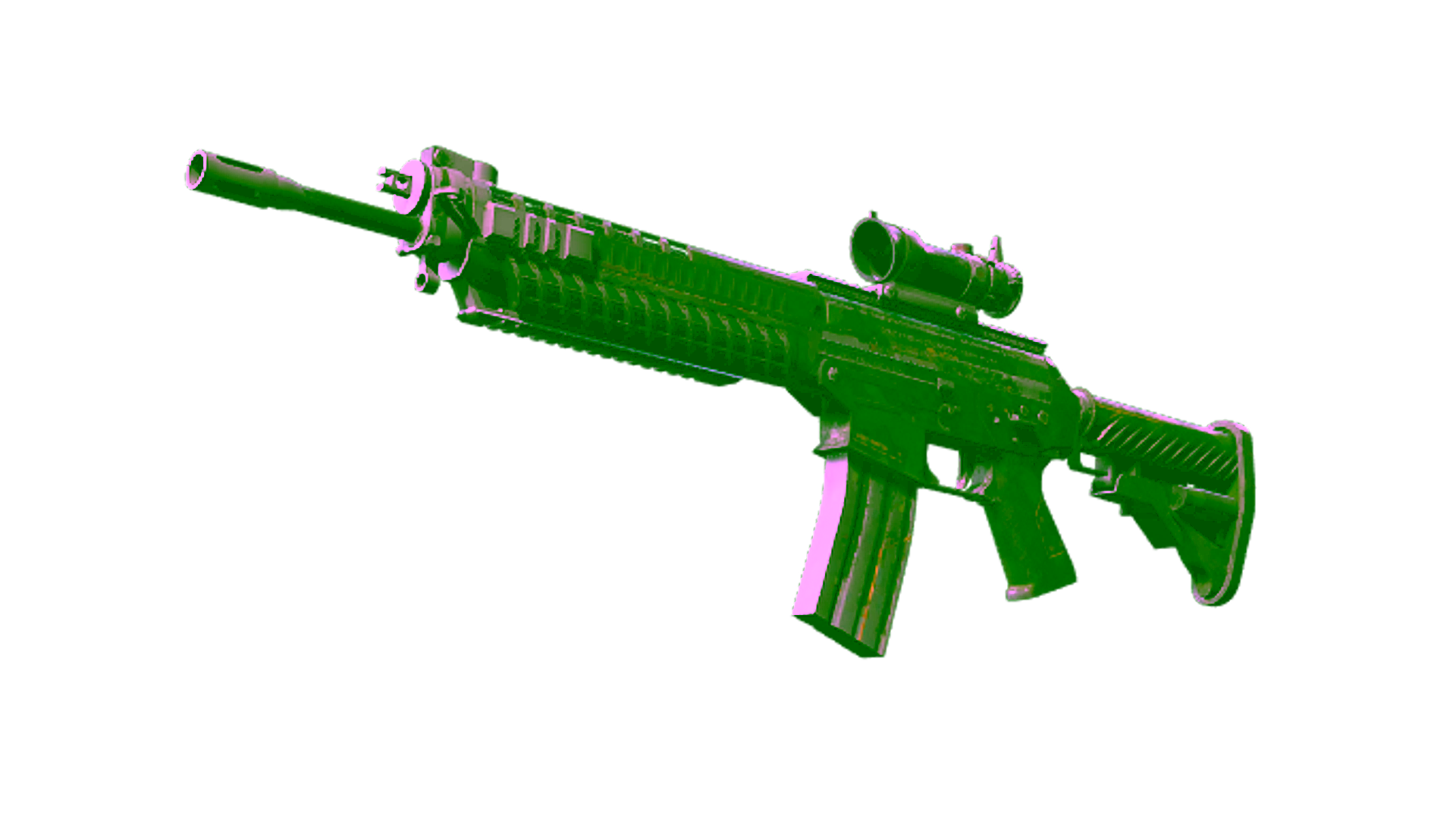Exibição para StatTrak™ SG 553 | Atlas (Battle-Scarred)