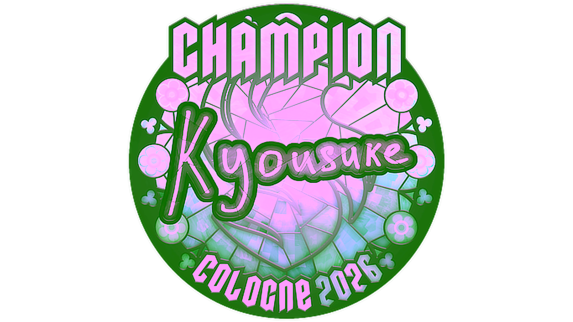 Display for Sticker | kyousuke (Champion) | Cologne 2026