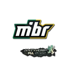 Sticker MIBR Antwerp 2022