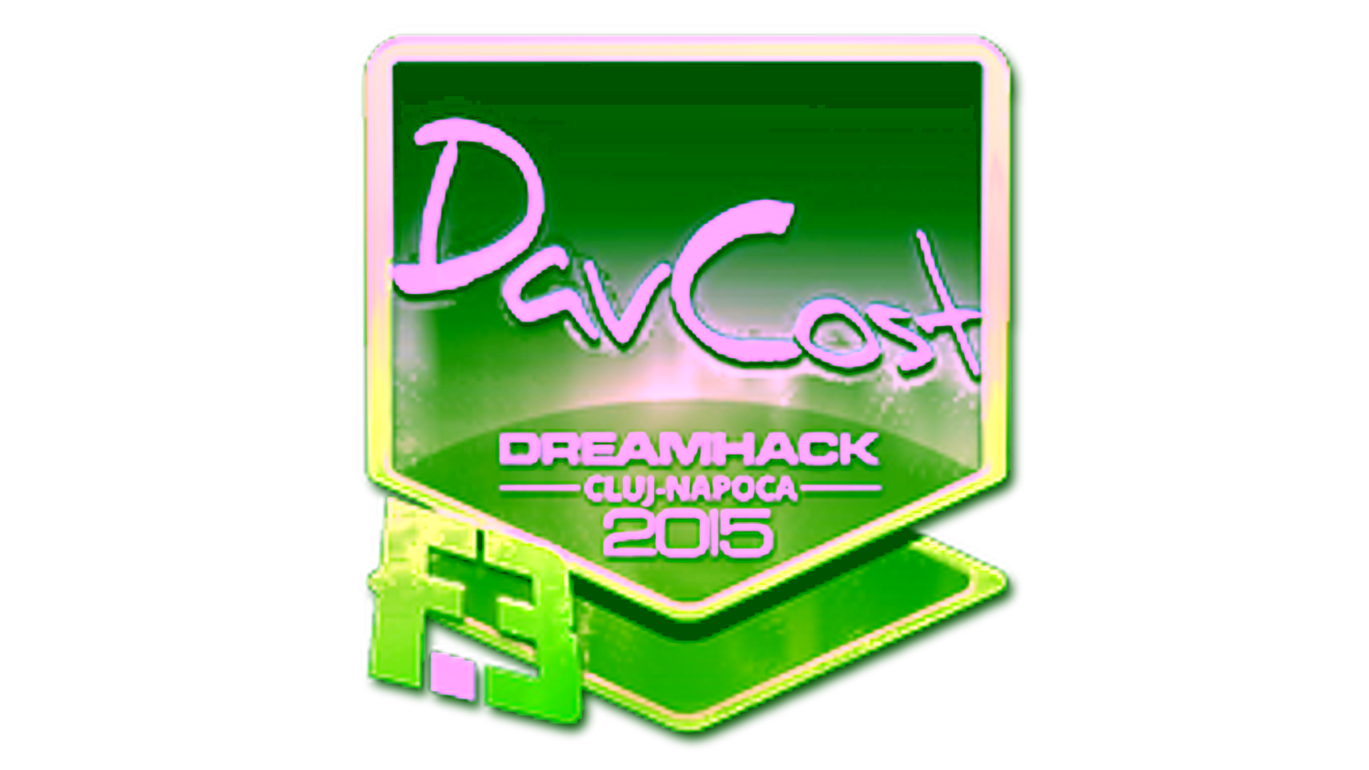 عرض لـ Sticker | DavCost (Foil) | Cluj-Napoca 2015