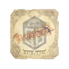 Sticker nicoodoz Austin 2025
