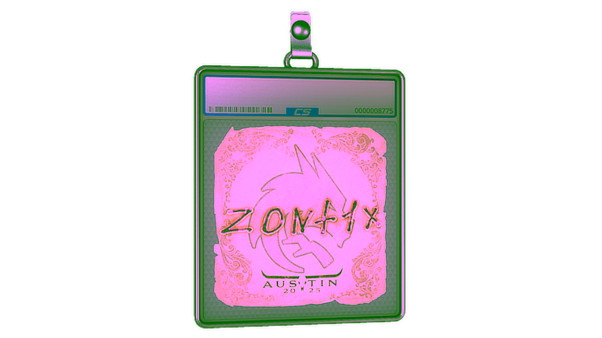 Rodyti Sticker Slab | zont1x | Austin 2025