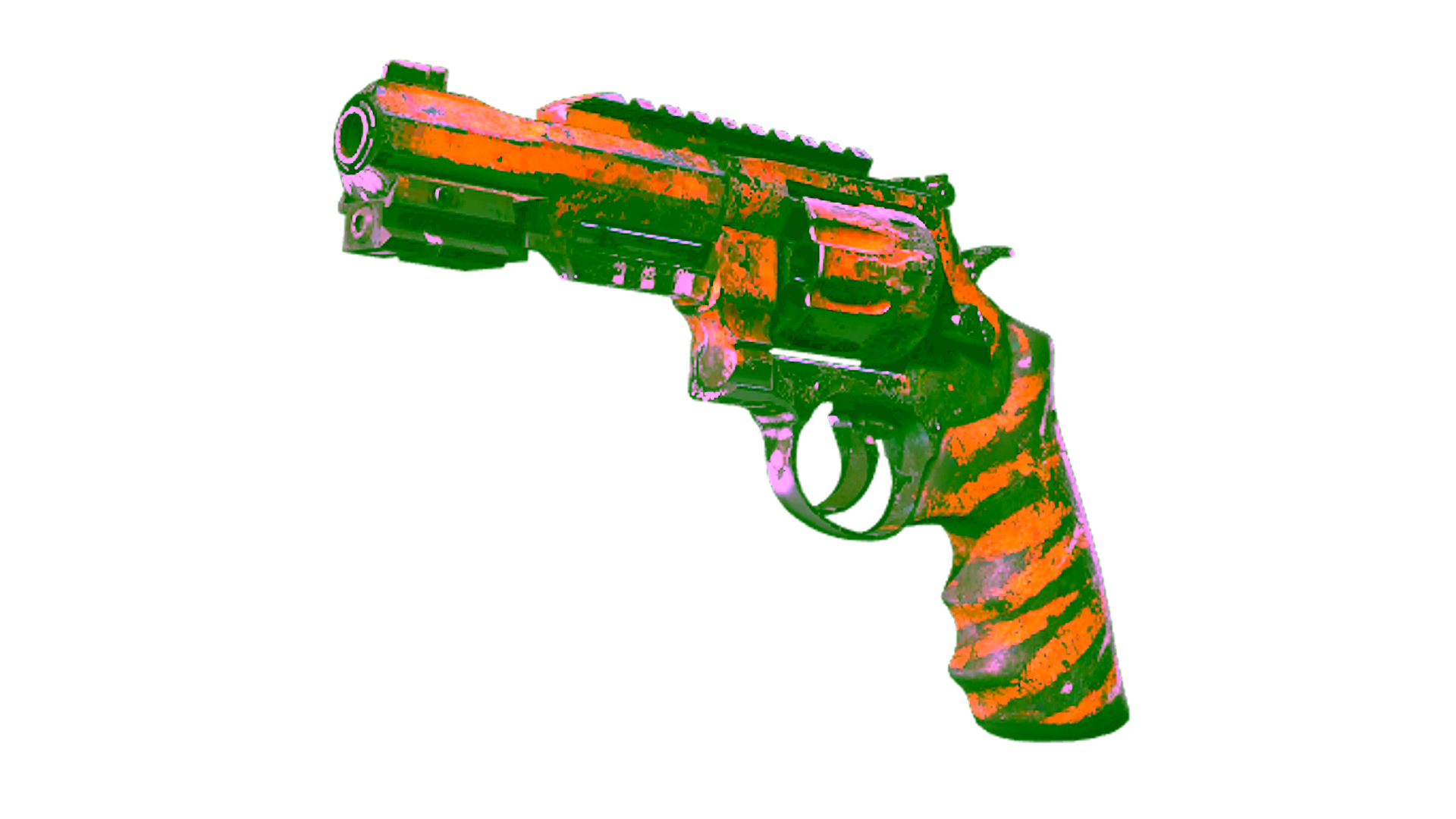 Display for R8 Revolver | Skull Crusher (Battle-Scarred)