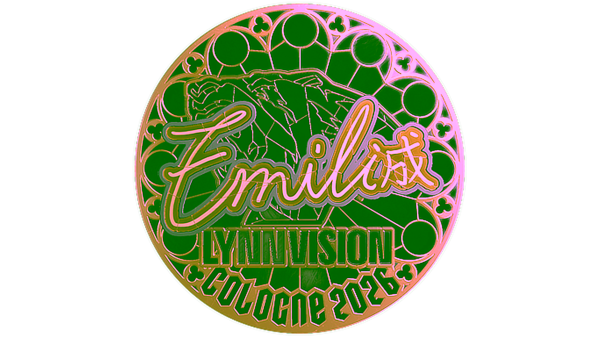 Display for Sticker | EmiliaQAQ (Gold) | Cologne 2026