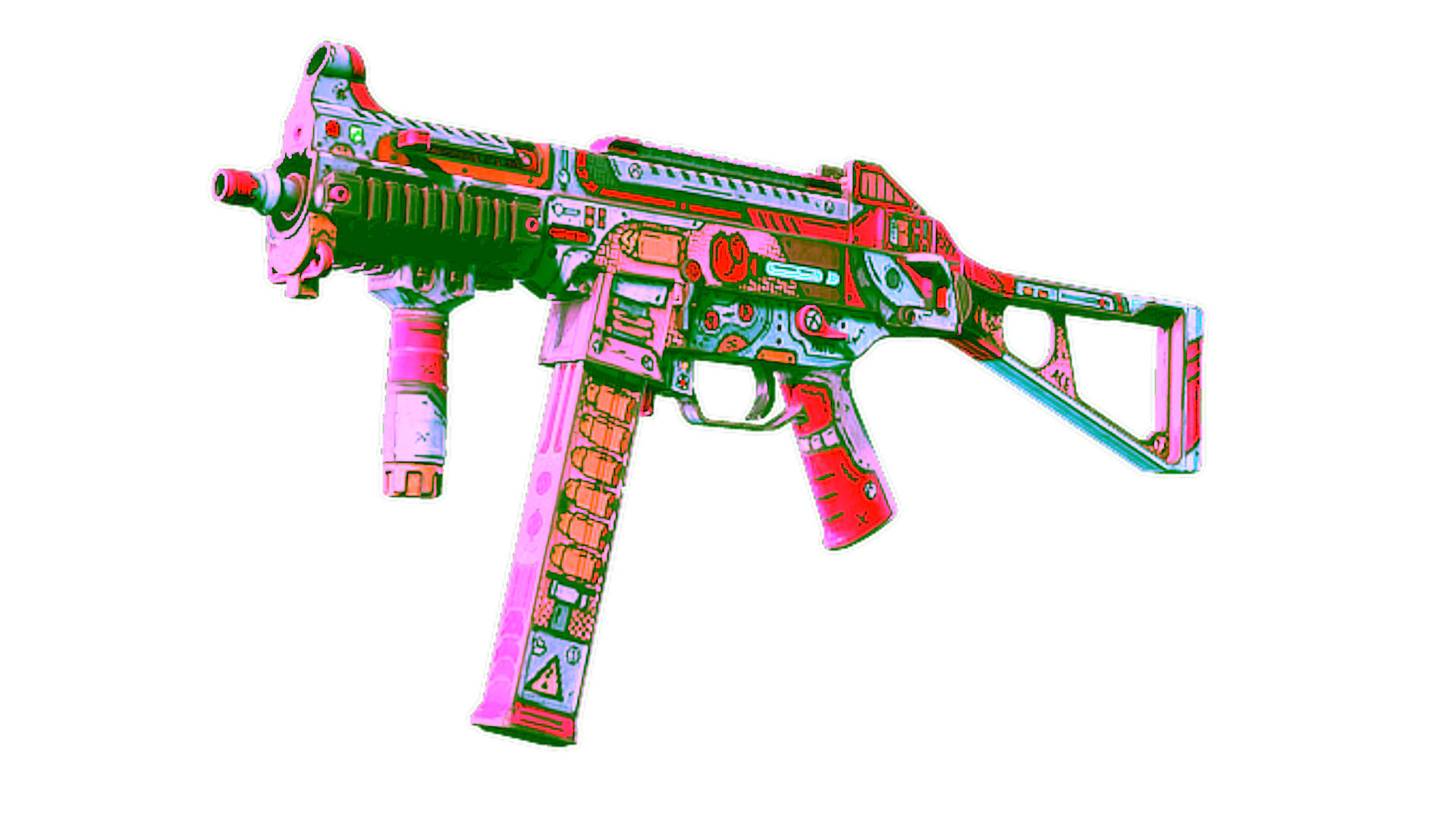 Display for StatTrak™ UMP-45 | K.O. Factory (Minimal Wear)