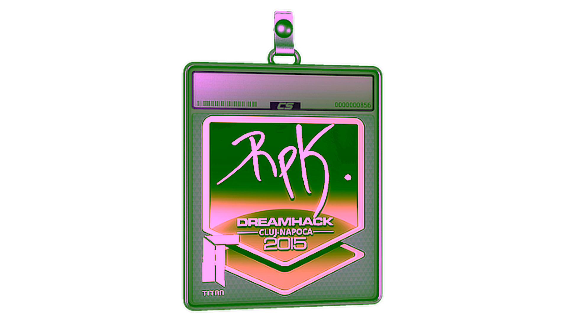 Display for Sticker Slab | RpK (Gold) | Cluj-Napoca 2015