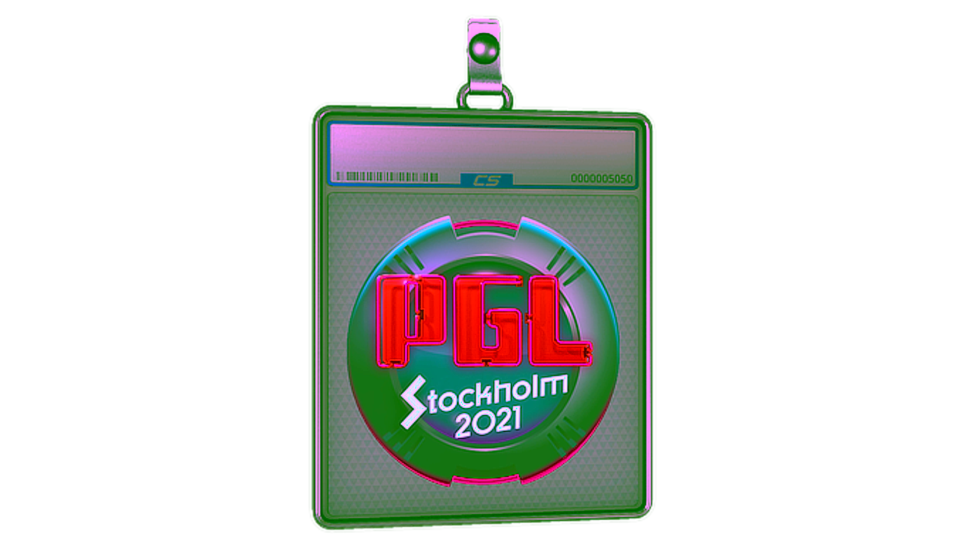 Display for Sticker Slab | PGL | Stockholm 2021