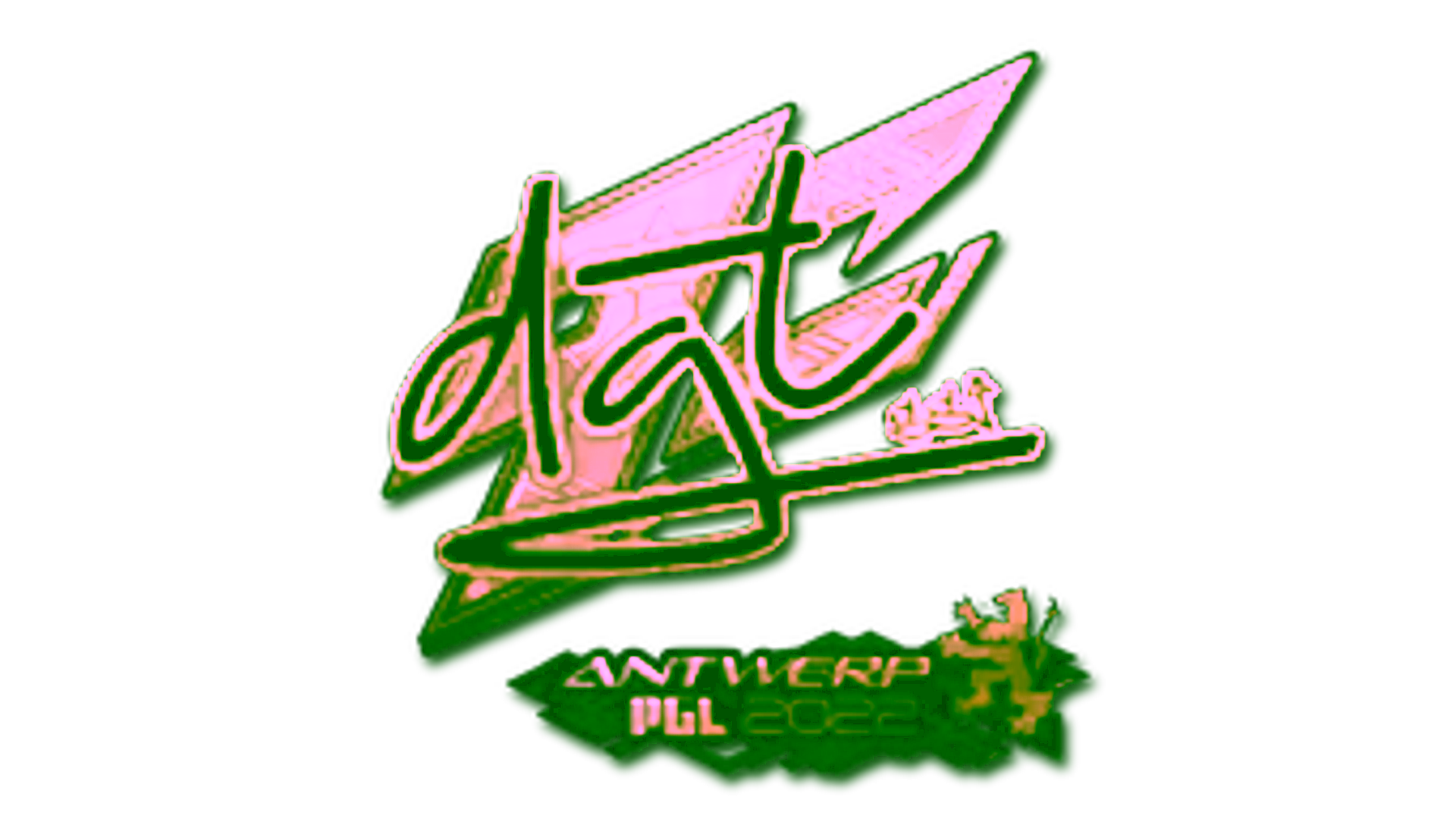 Display for Sticker | dgt (Gold) | Antwerp 2022