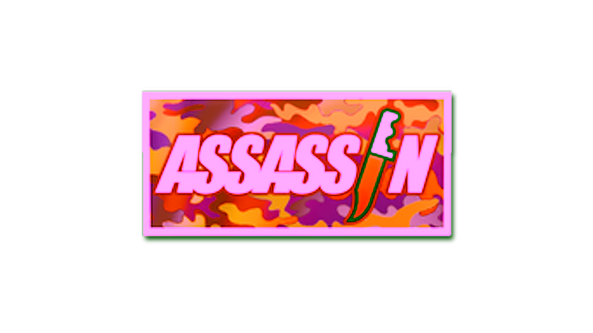 Display for Sticker | Assassin (Holo)