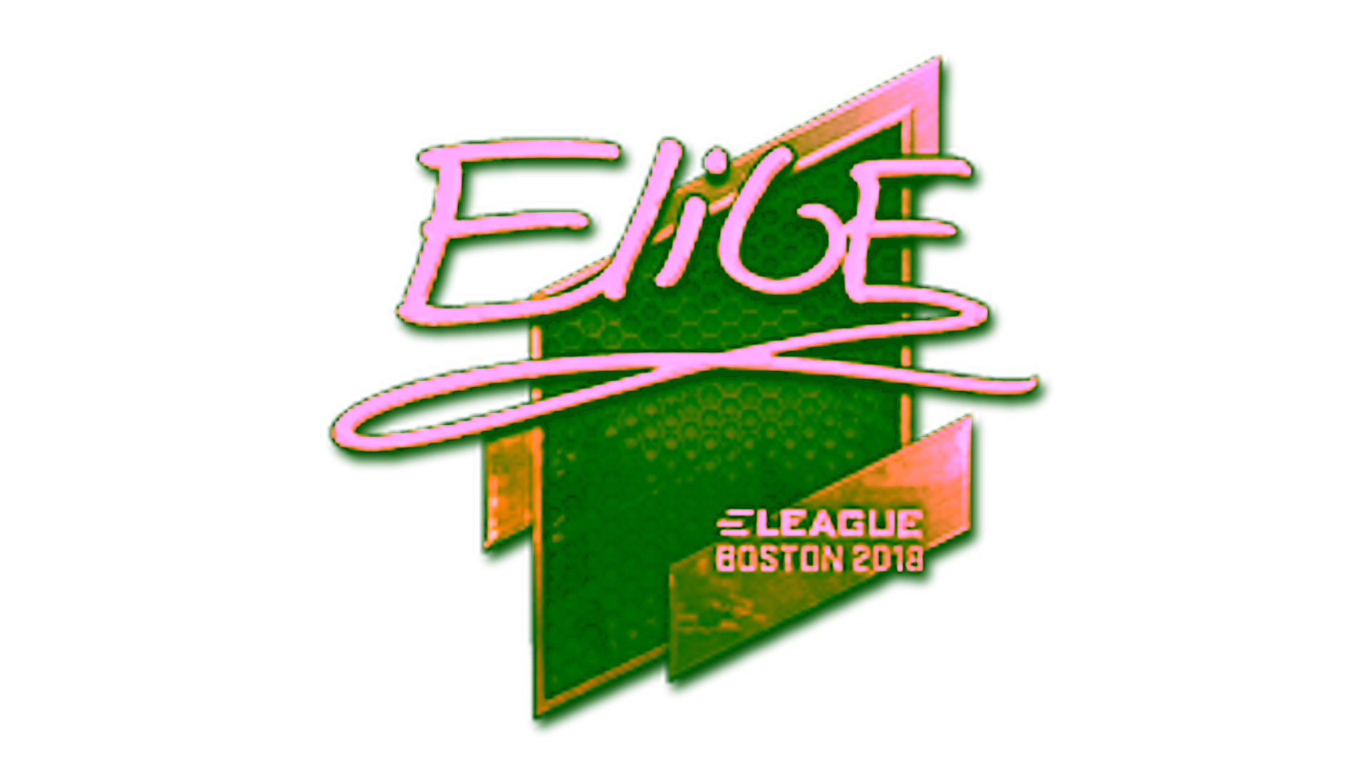 Display for Sticker | EliGE (Gold) | Boston 2018