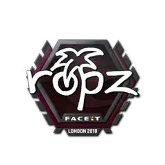 Sticker ropz London 2018