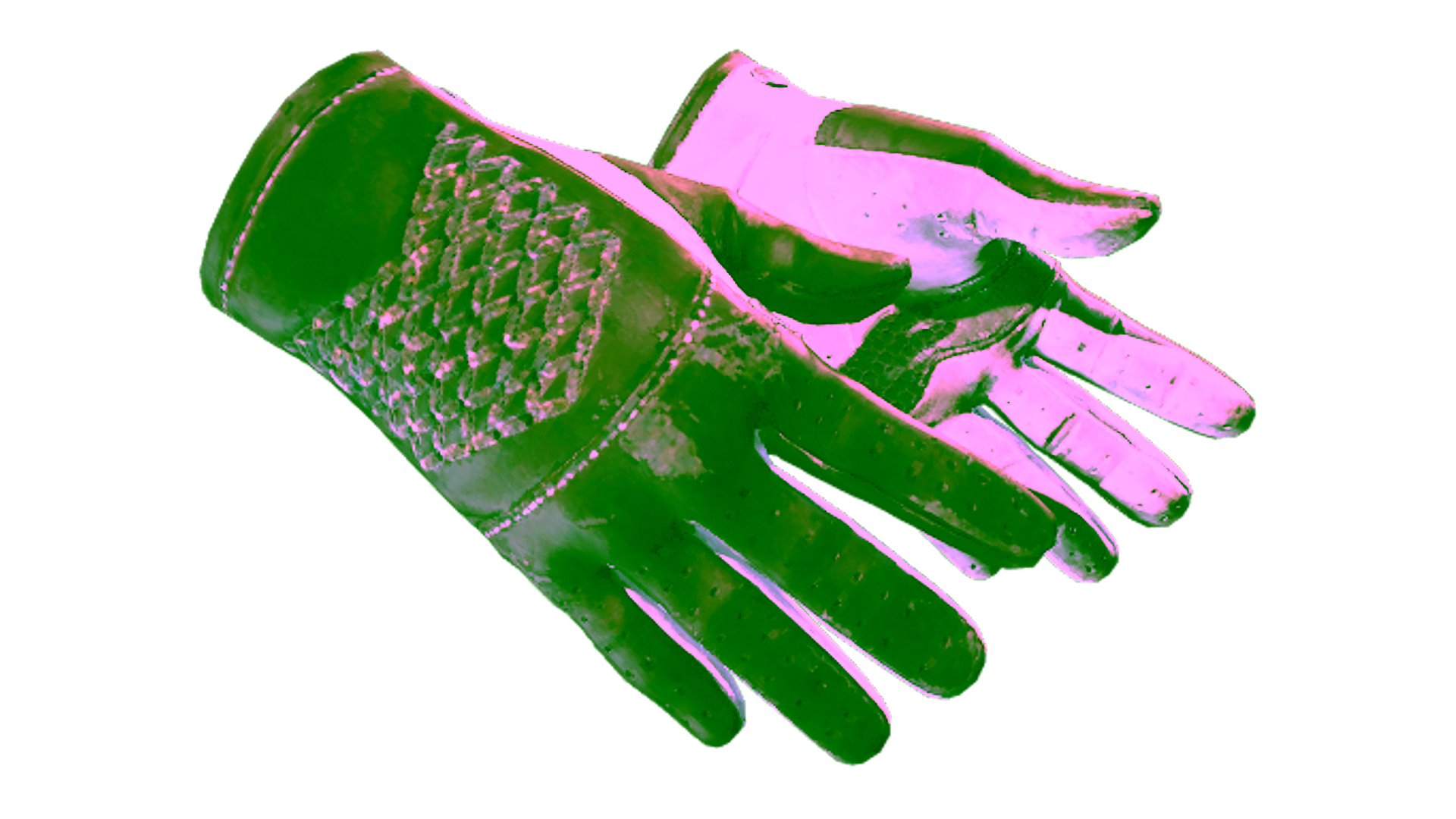 Display for ★ Driver Gloves | Black Tie (Well-Worn)