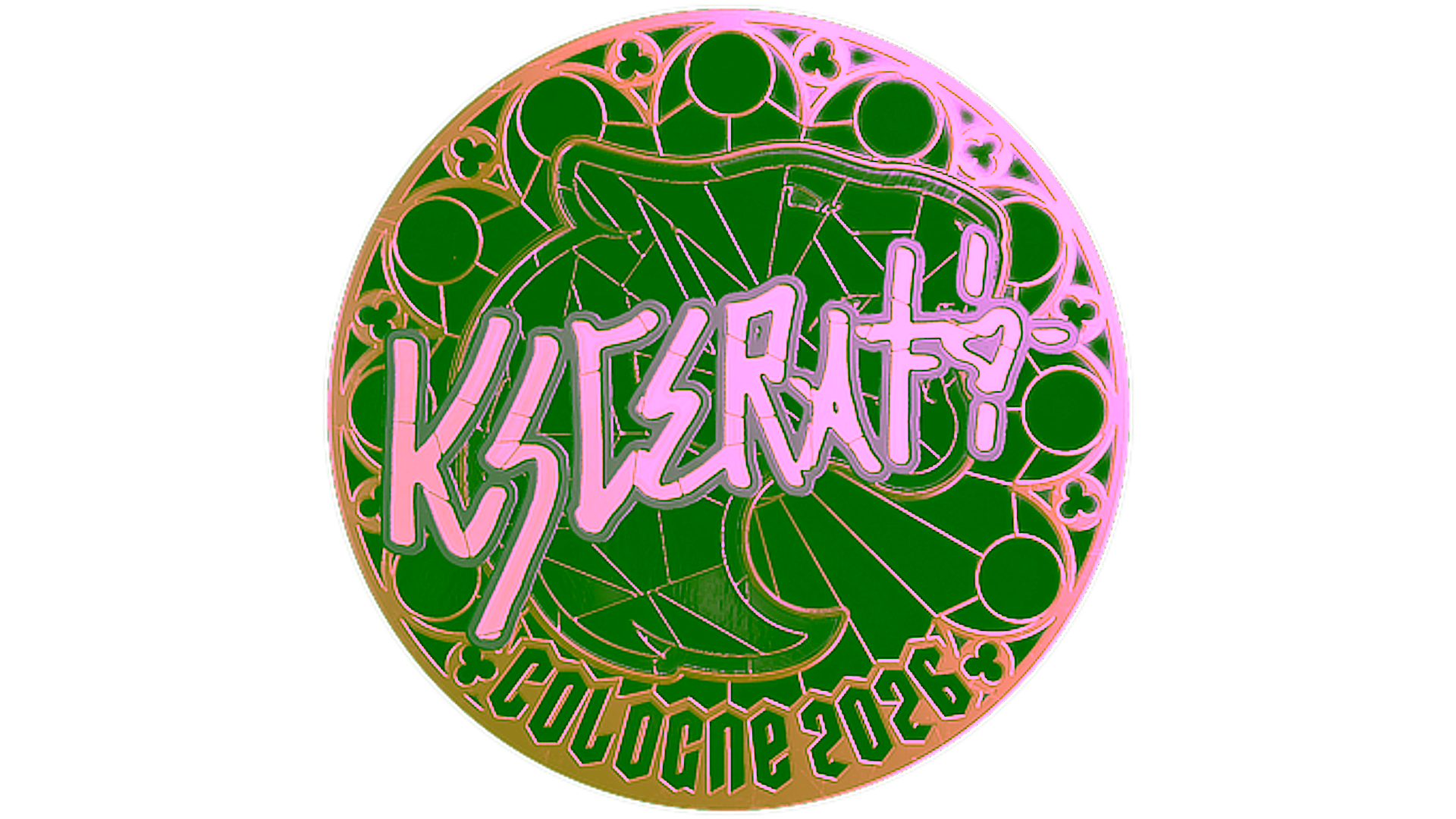 Display for Sticker | KSCERATO (Gold) | Cologne 2026
