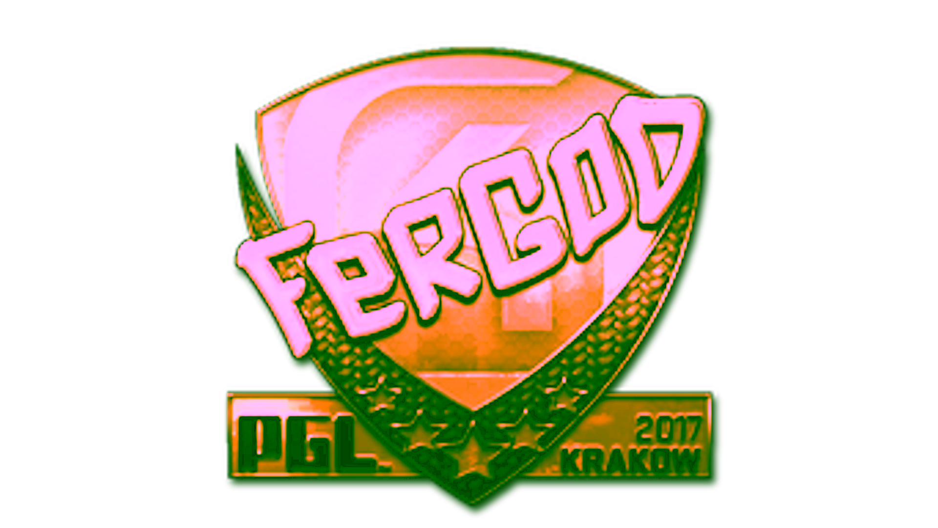 Wyświetl dla Sticker | fer (Gold) | Krakow 2017