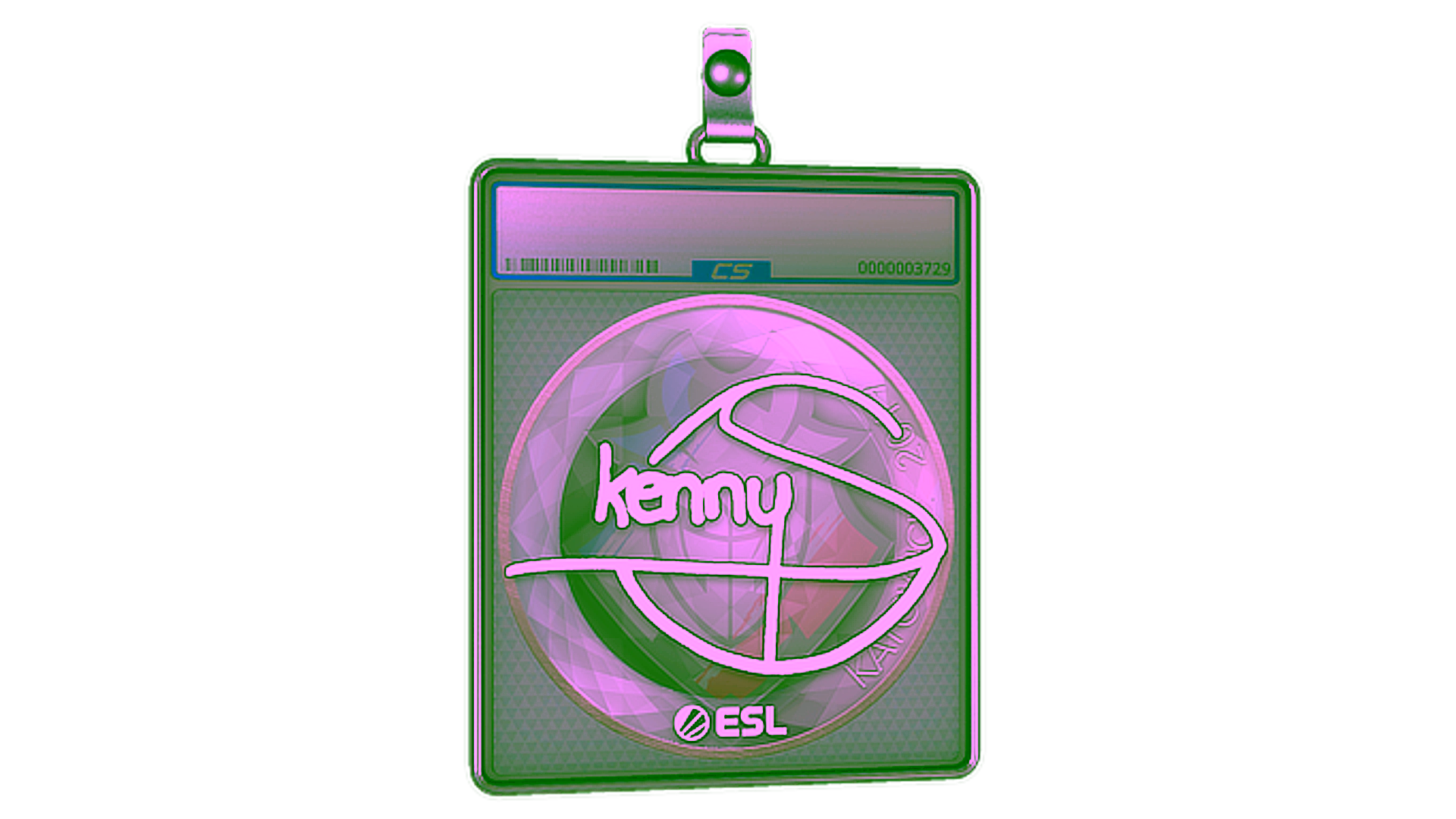 Display for Sticker Slab | kennyS | Katowice 2019