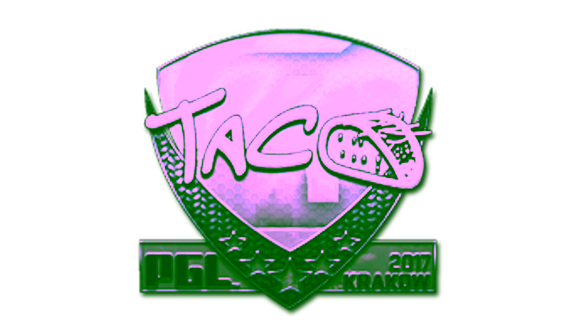 Display for Sticker | TACO (Foil) | Krakow 2017