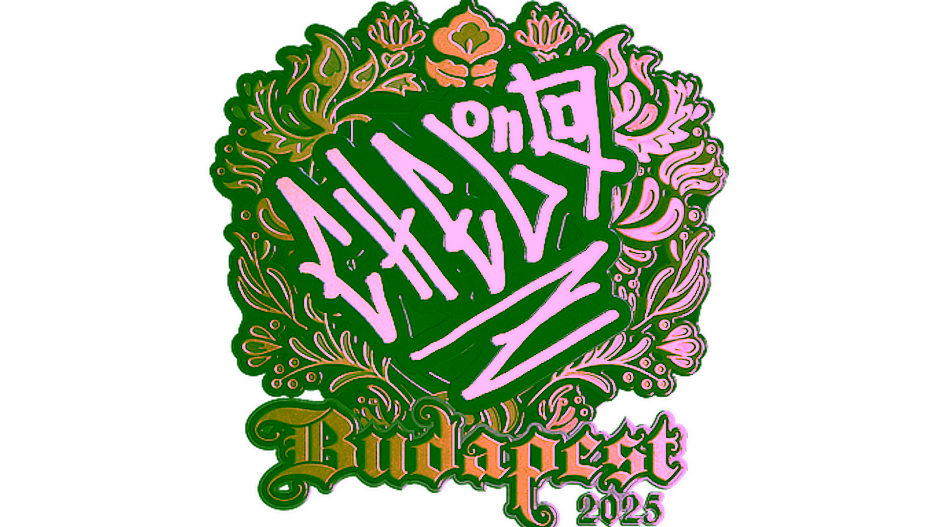 Anzeige für Sticker | chelo (Gold) | Budapest 2025