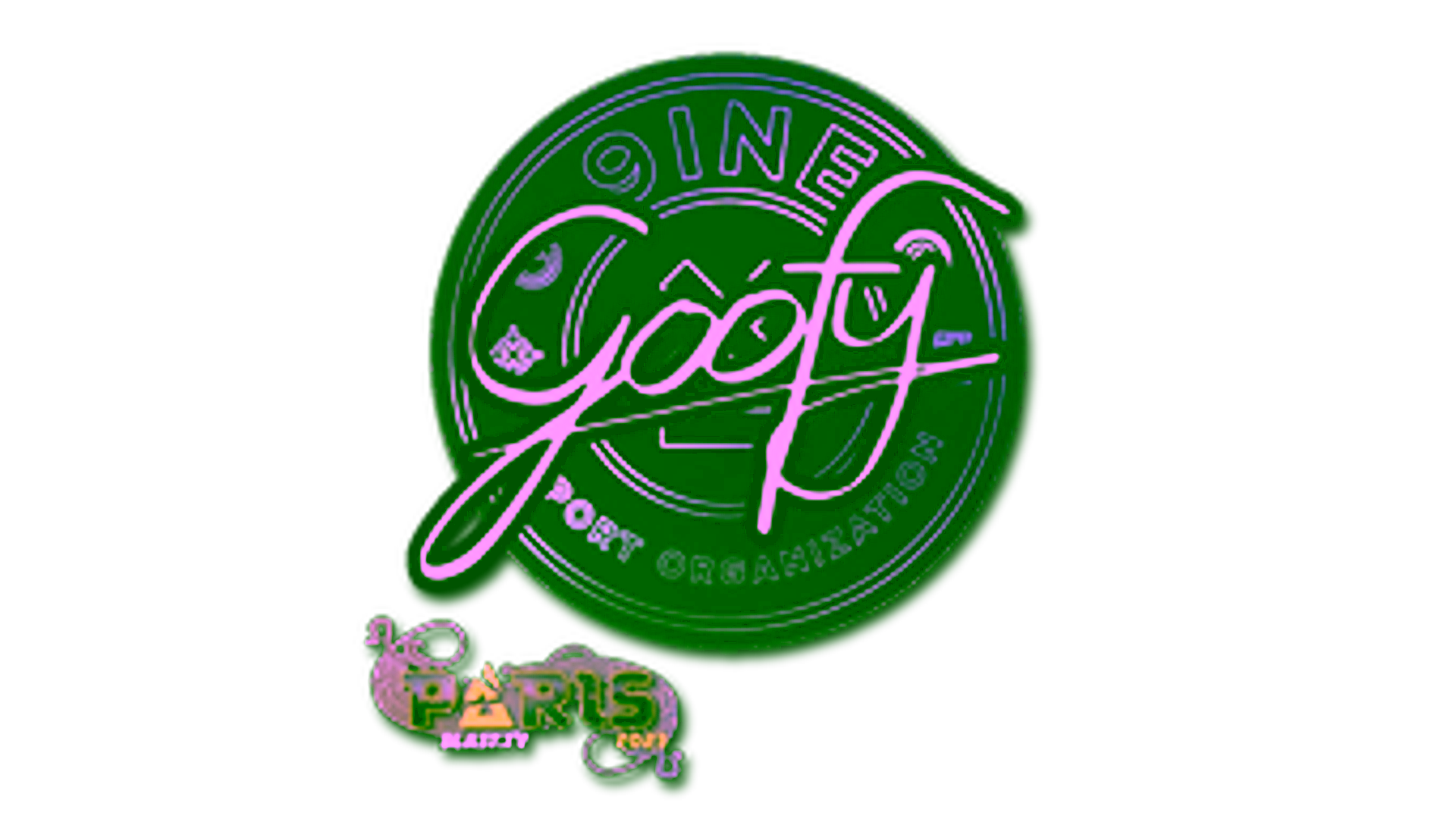 Display for Sticker | Goofy | Paris 2023