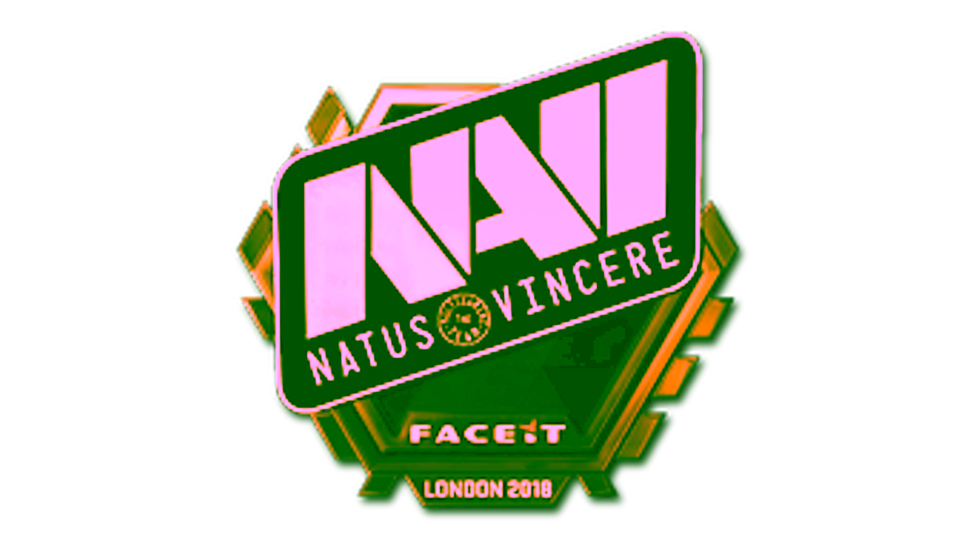 Display for Sticker | Natus Vincere (Gold) | London 2018