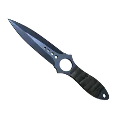 ★ StatTrak™ Skeleton Knife | Blue Steel (Battle-Scarred)