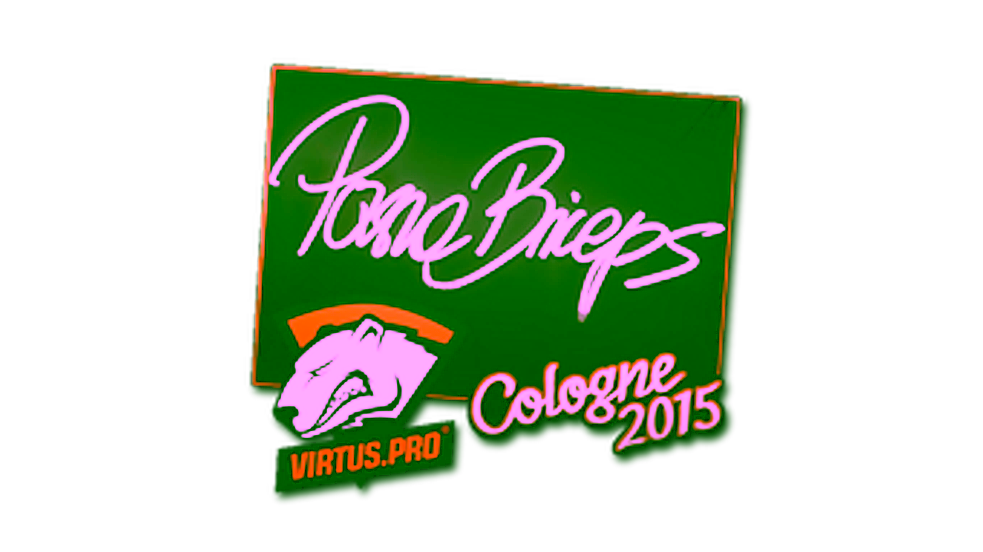 Display for Sticker | pashaBiceps | Cologne 2015