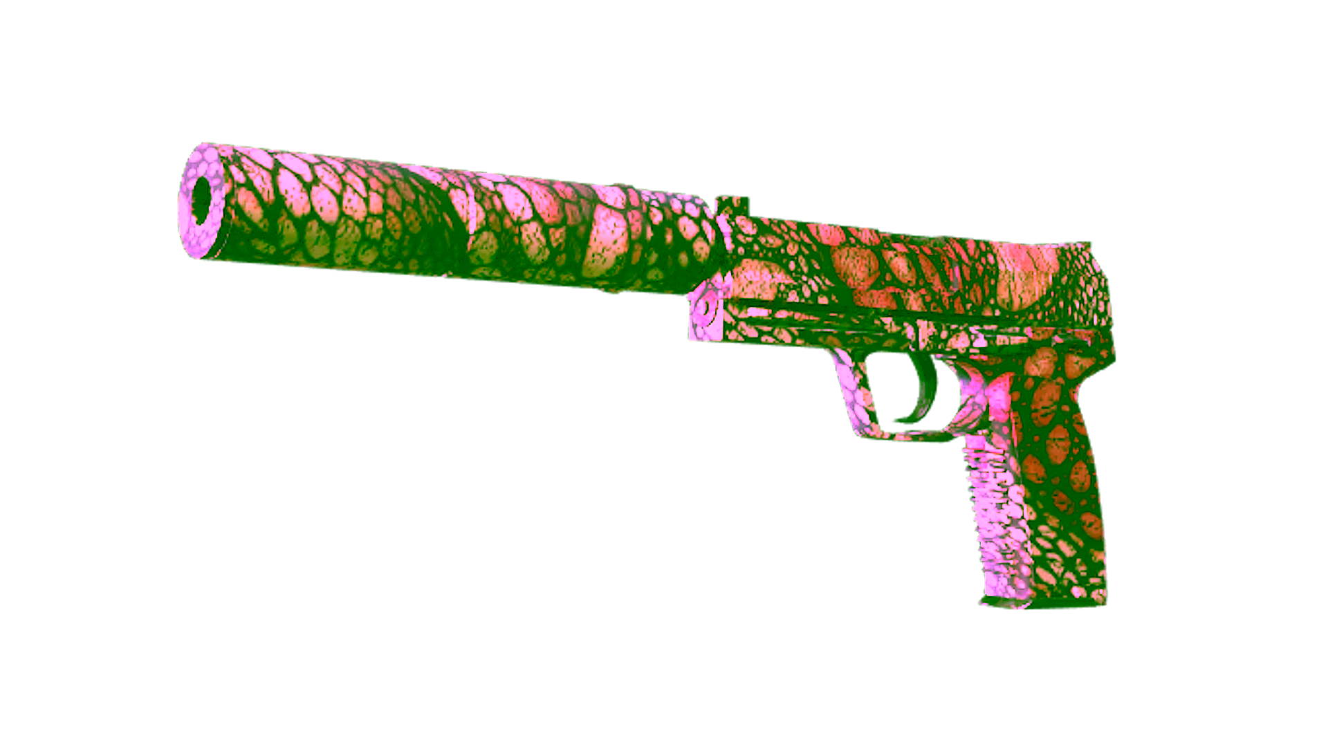 Дисплей для USP-S | Orange Anolis (Minimal Wear)