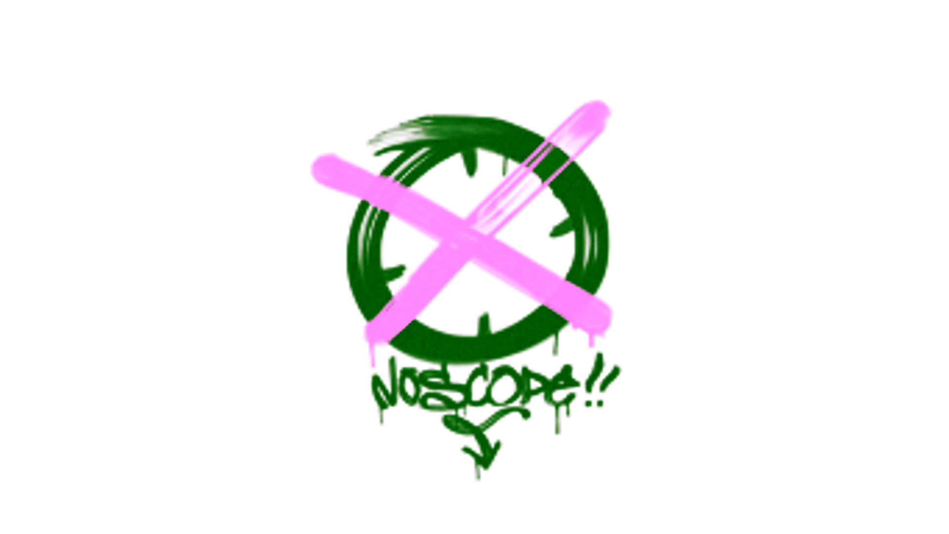 Display for Sealed Graffiti | Noscope (War Pig Pink)