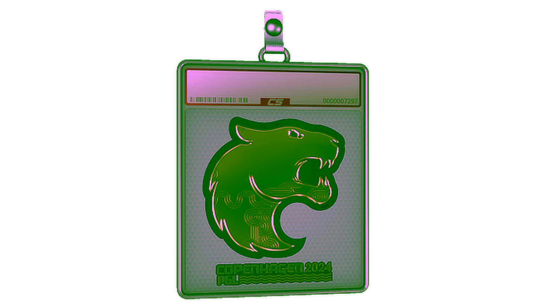 Display for Sticker Slab | FURIA (Gold) | Copenhagen 2024