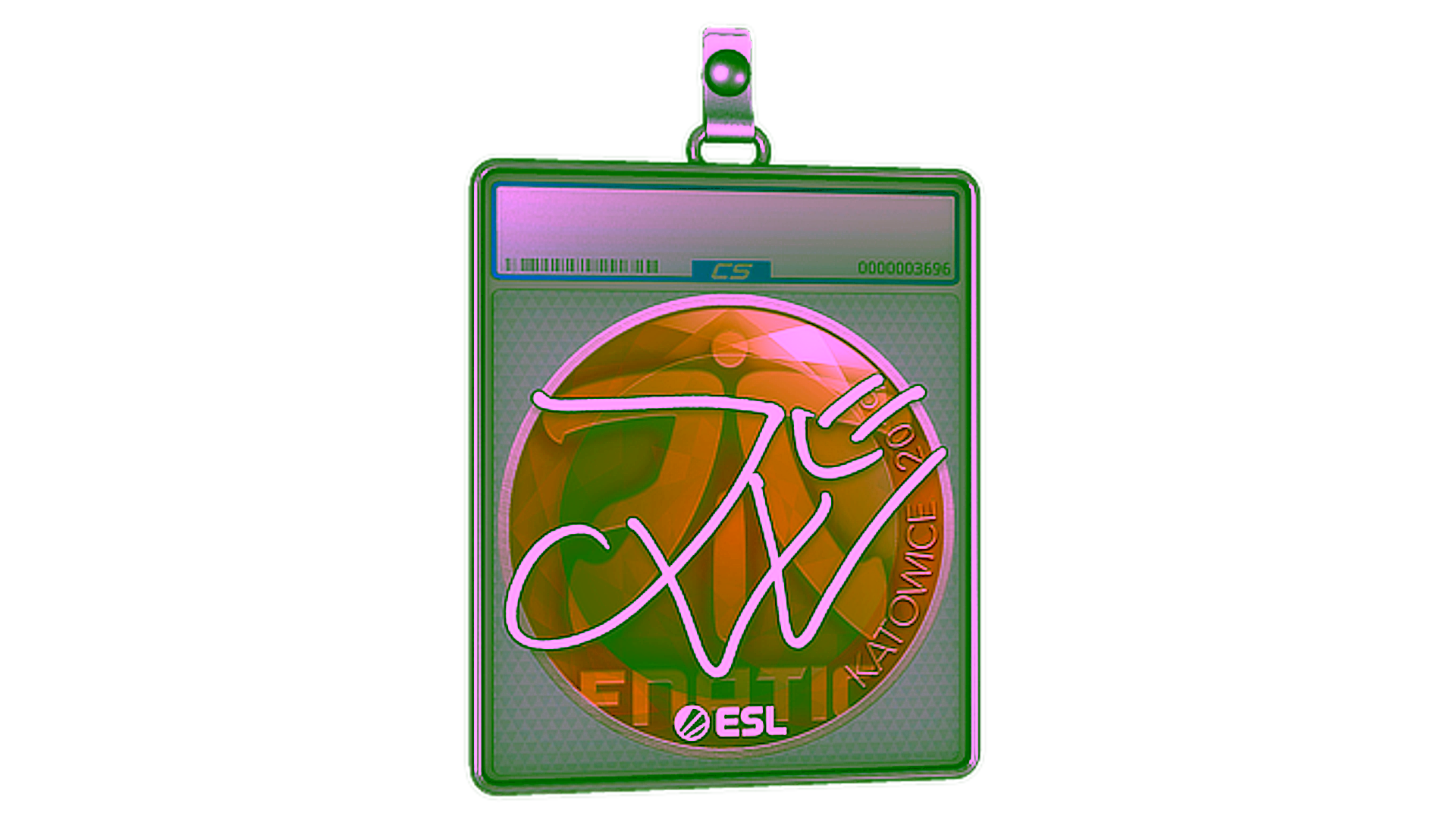 Display for Sticker Slab | JW | Katowice 2019