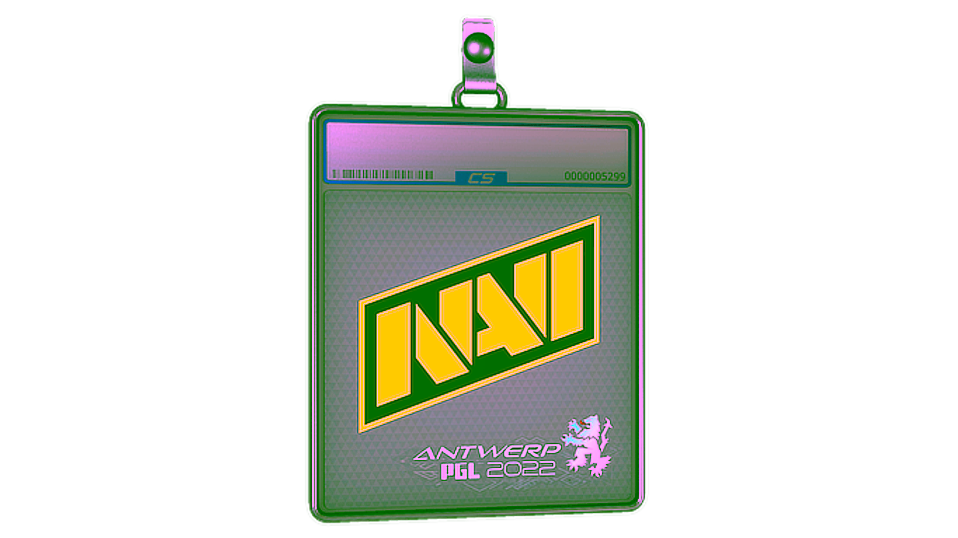 Display for Sticker Slab | Natus Vincere | Antwerp 2022