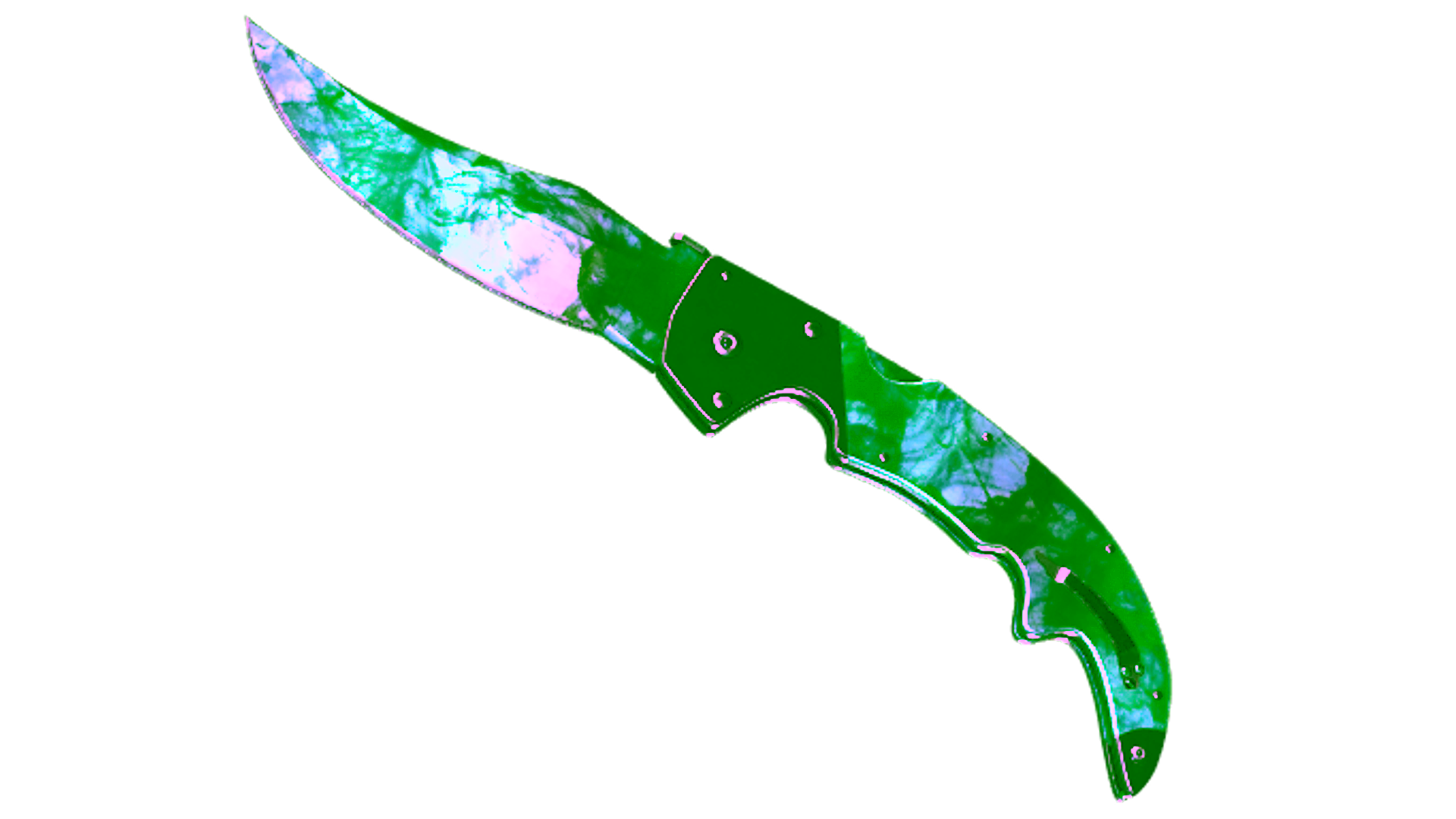 Display for ★ StatTrak™ Falchion Knife | Gamma Doppler Phase 2 (Minimal Wear)