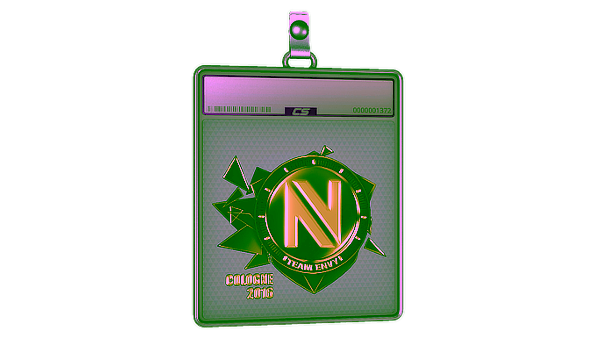 Sticker Slab | Team EnVyUs (Gold) | Cologne 2016 için görüntü