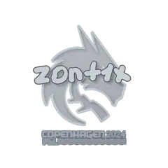 Sticker zont1x Copenhagen 2024
