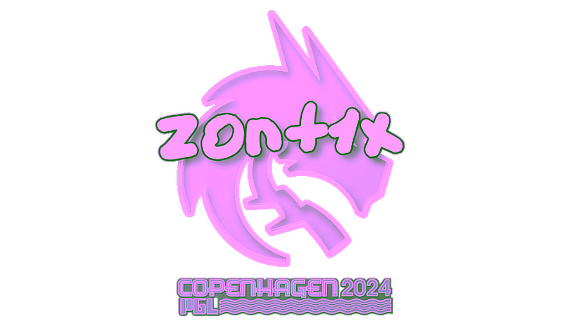Display for Sticker | zont1x | Copenhagen 2024