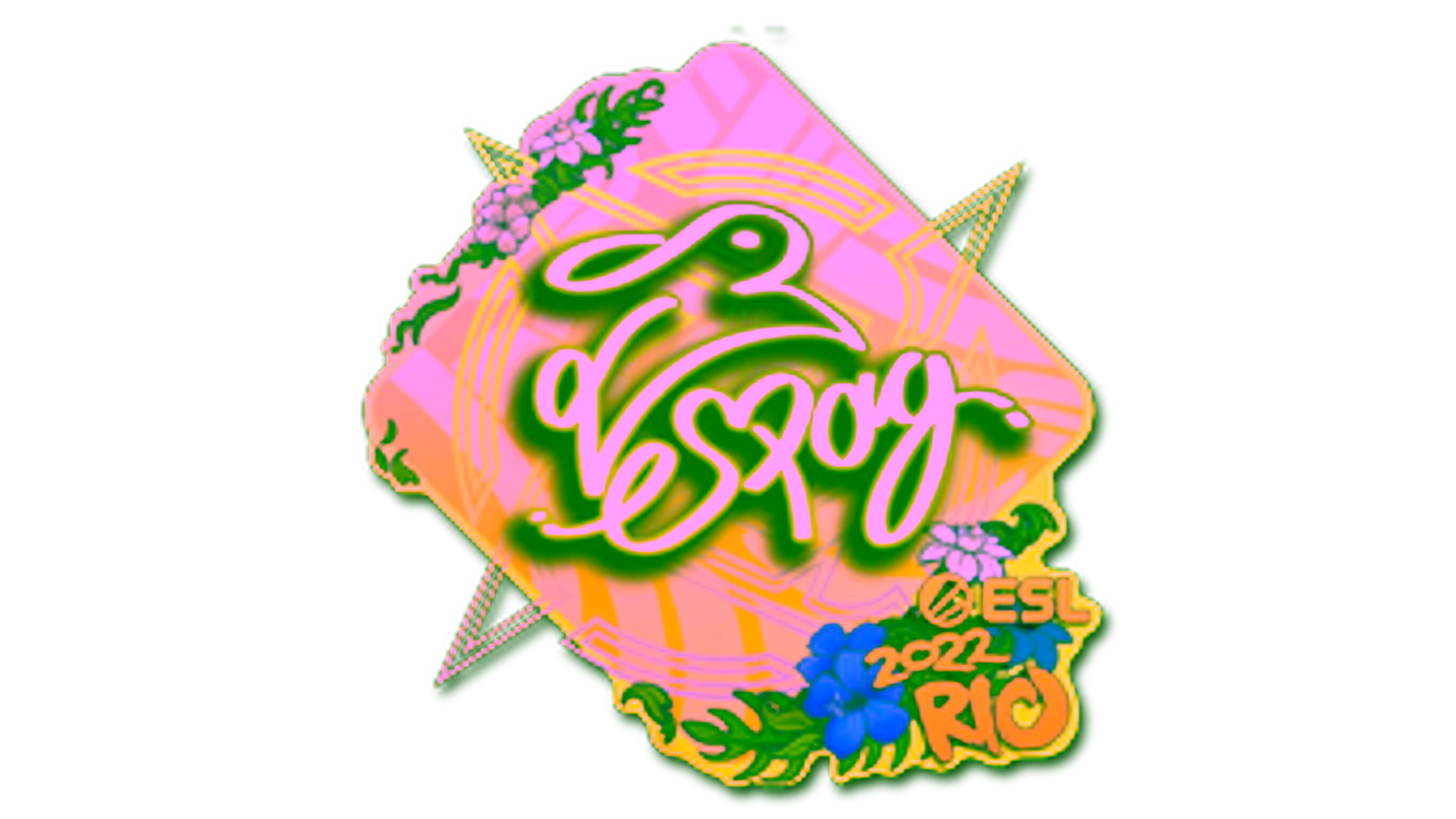 Display for Sticker | es3tag | Rio 2022