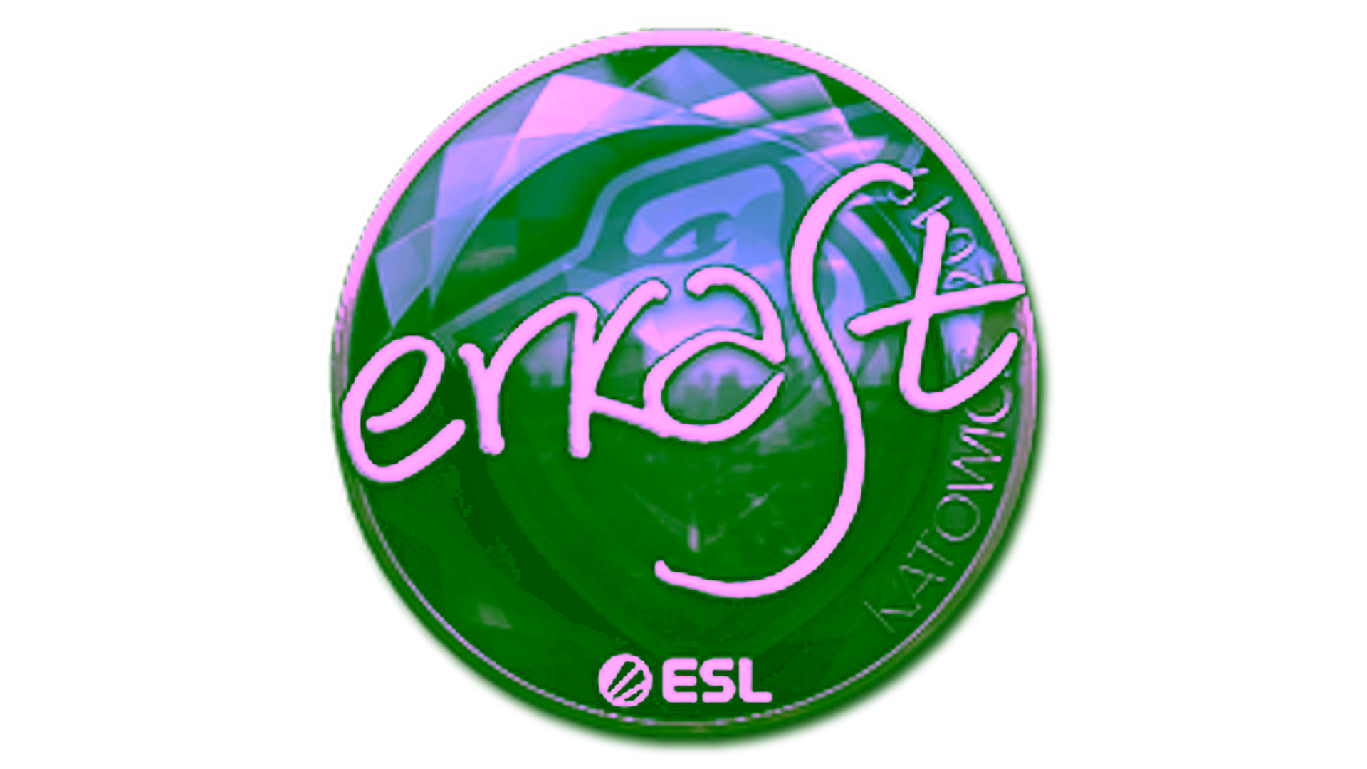 Display for Sticker | erkaSt (Foil) | Katowice 2019