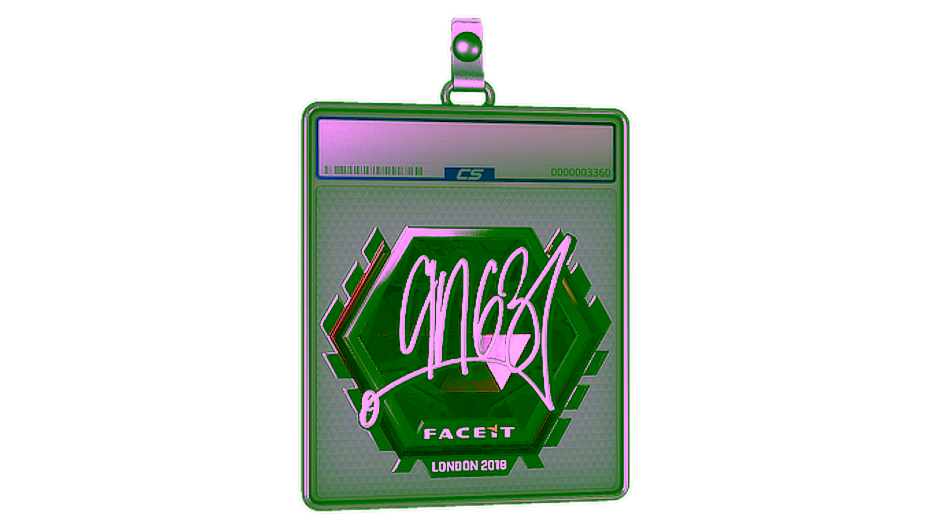 Display for Sticker Slab | ANGE1 (Foil) | London 2018