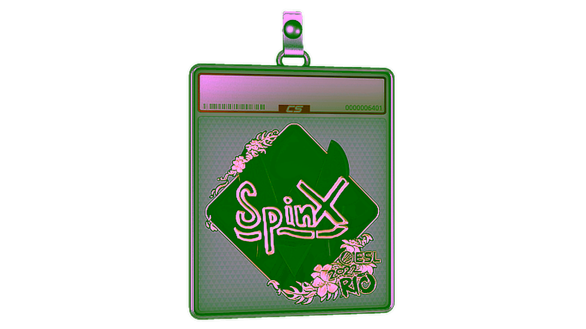 Дисплей для Sticker Slab | Spinx (Gold) | Rio 2022