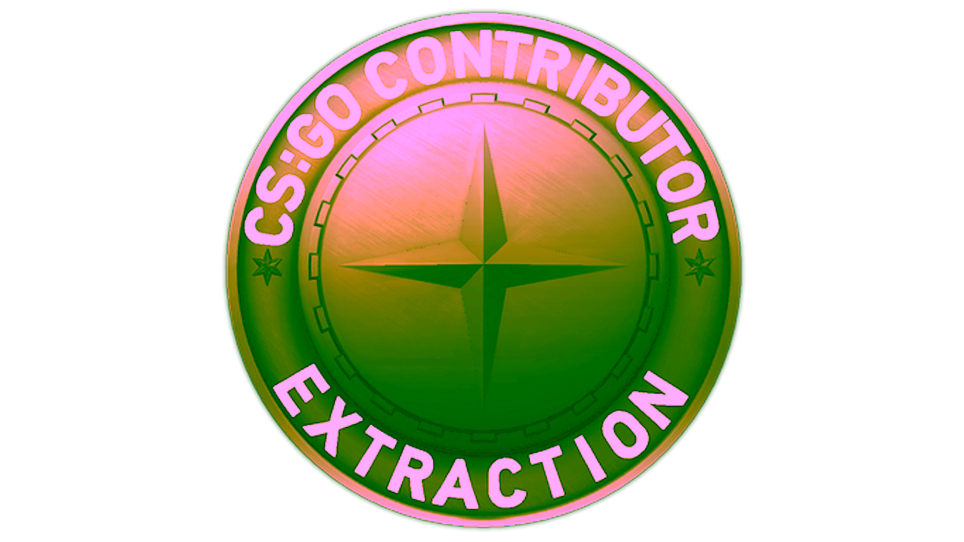 Display for Extraction Map Coin