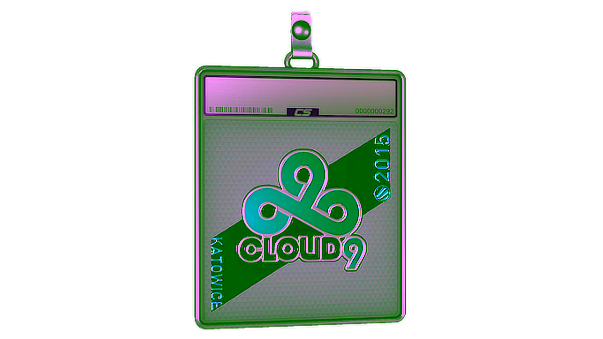 Visar för Sticker Slab | Cloud9 G2A (Foil) | Katowice 2015