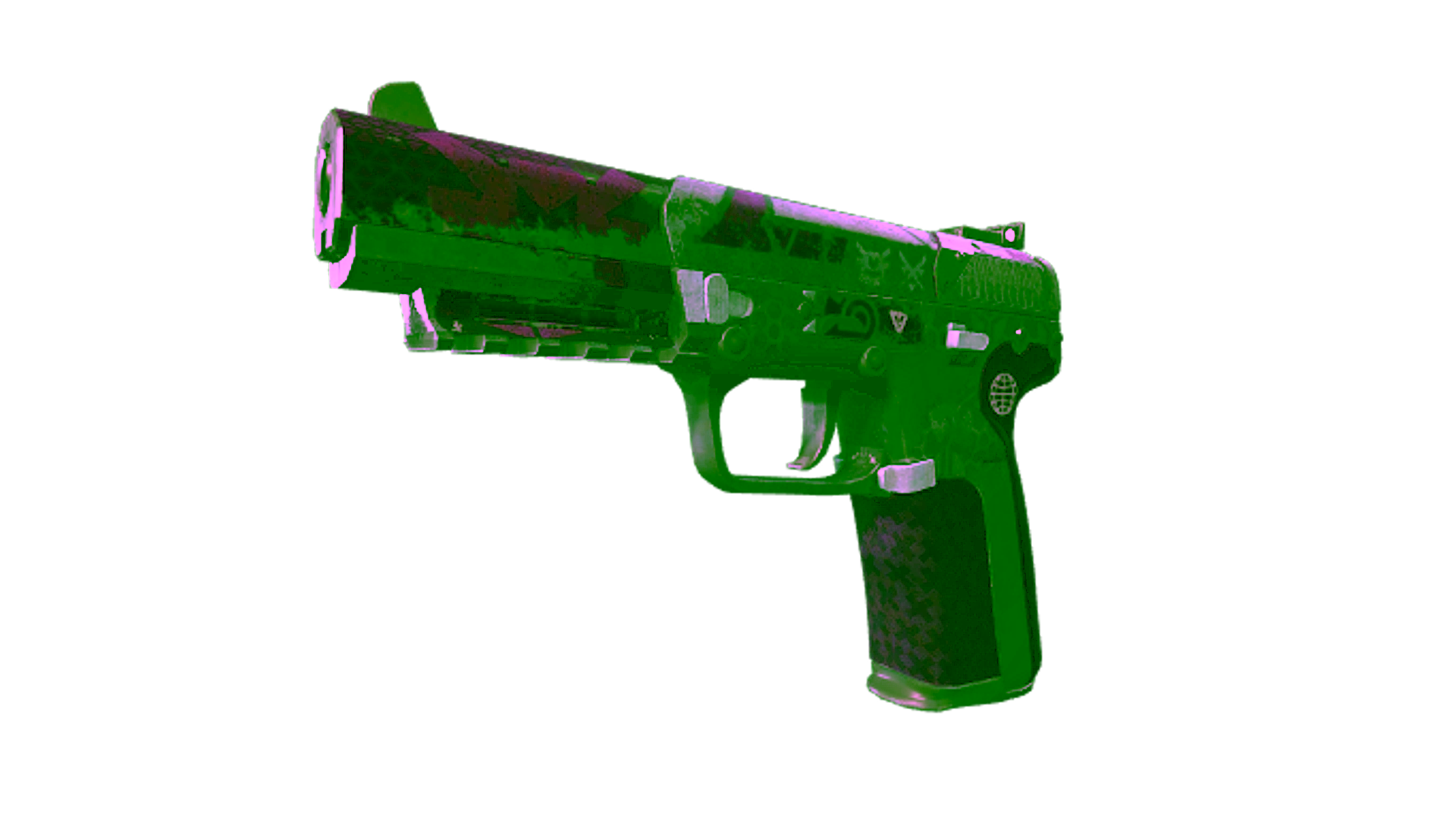Display for Souvenir Five-SeveN | Violent Daimyo (Battle-Scarred)
