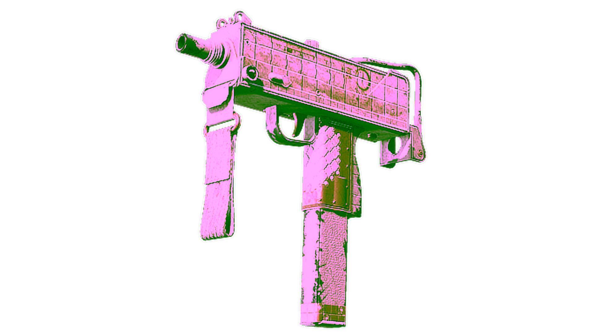 Display for Souvenir MAC-10 | Arabesque Mosaic (Battle-Scarred)