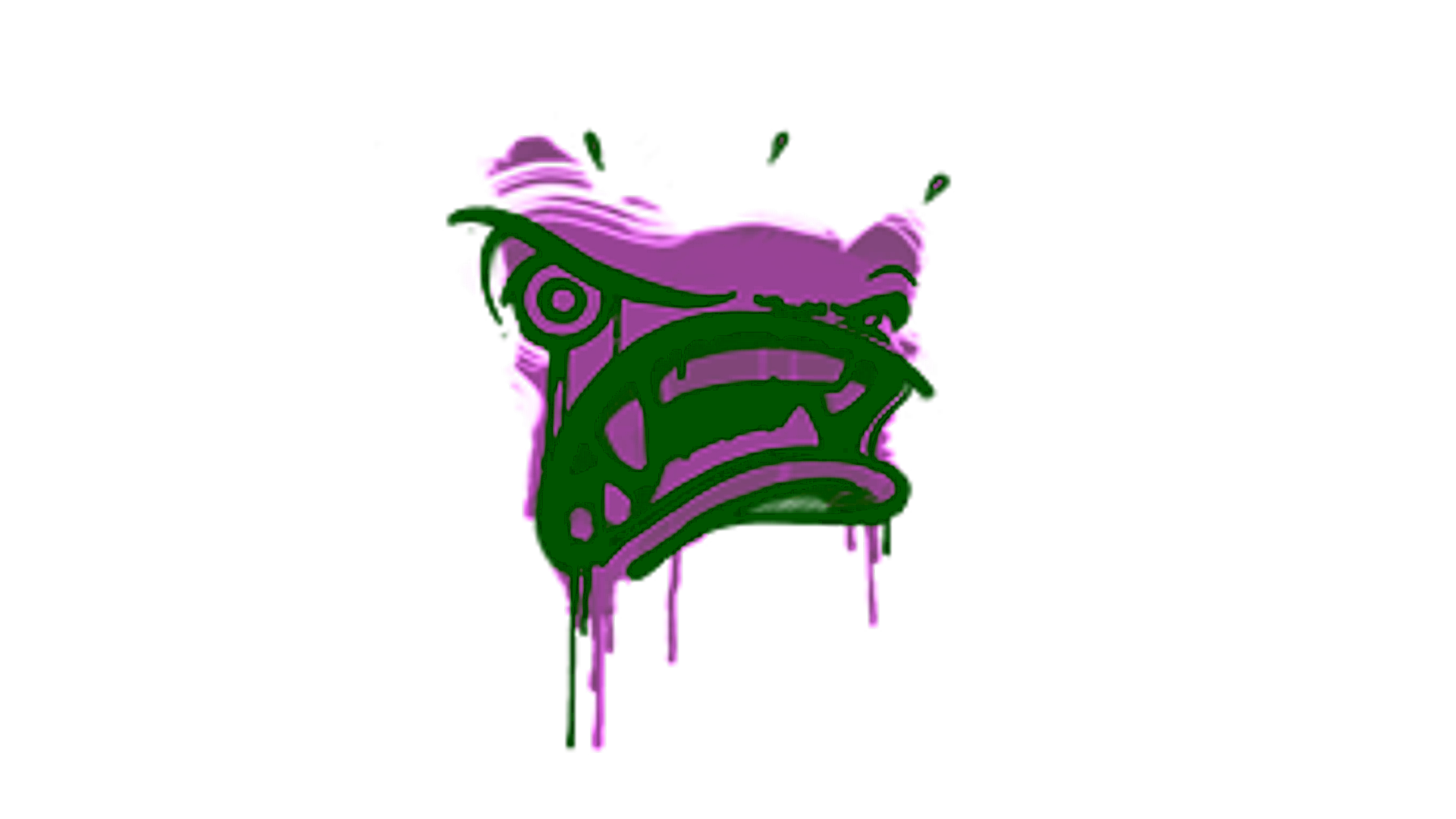 Display for Sealed Graffiti | Rage Mode (Bazooka Pink)