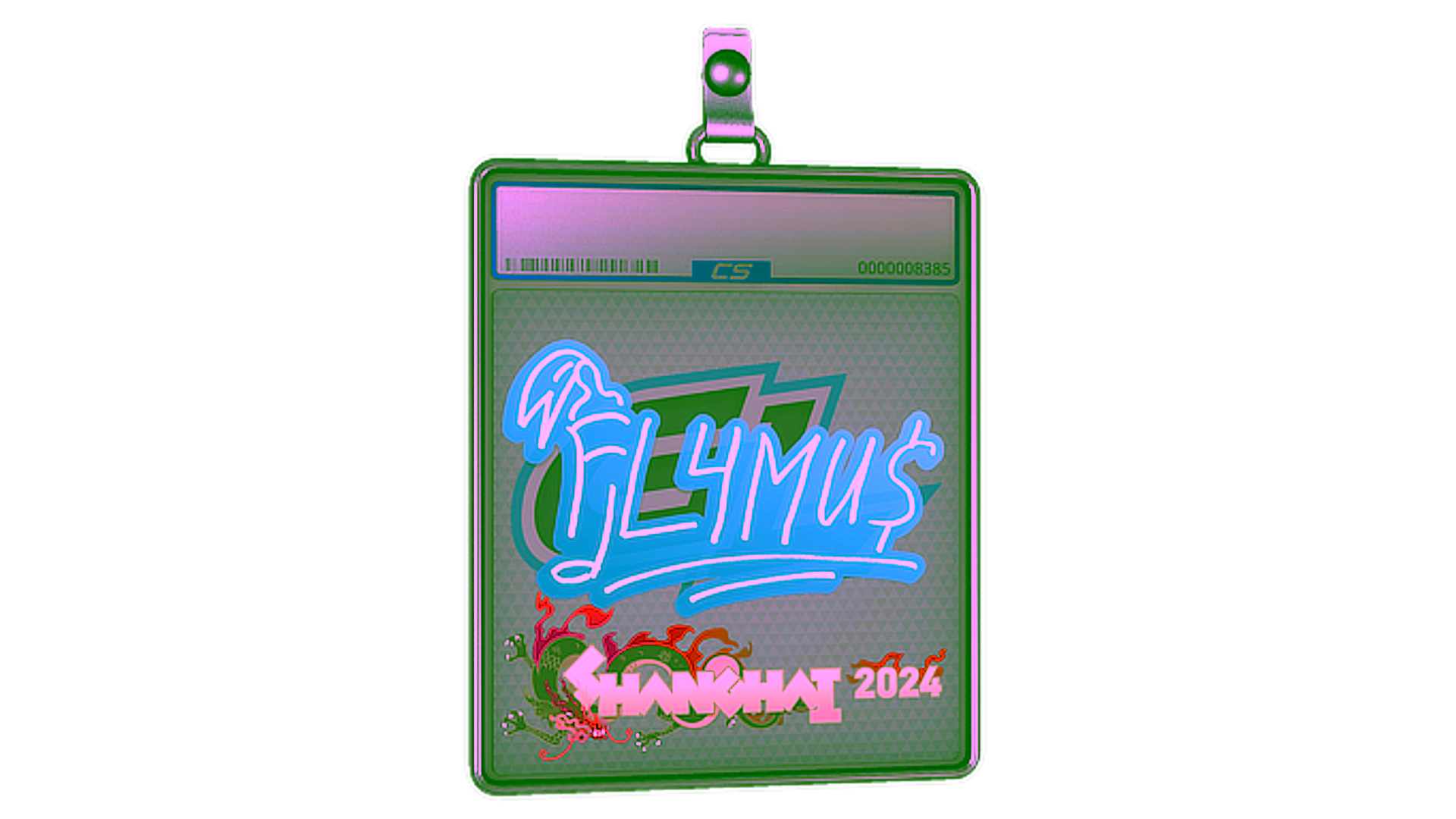 Visar för Sticker Slab | FL4MUS | Shanghai 2024