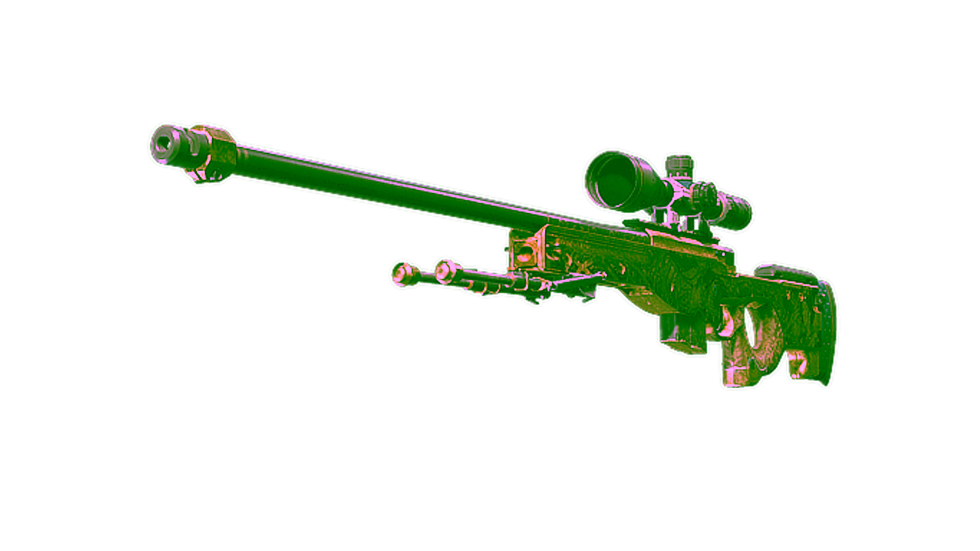 Display for StatTrak™ AWP | Queen's Gambit (Battle-Scarred)