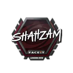 Sticker ShahZaM London 2018